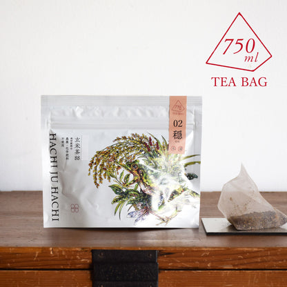 和食のためのノンアル「玄米茶88　02.穏（お湯出し／水出し）」